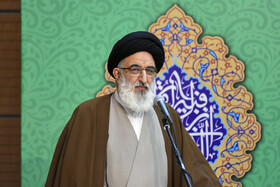 سید محمدمهدی حسینی همدانی، امام جمعهٔ کرج و نماینده ولی فقیه در استان، در سفر رئیس قوه قضائیه به البرز