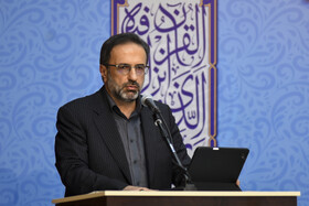 سخنرانی حسین فاضلی هریکندی، رئیس کل دادگستری استان البرز در سفر رئیس قوه قضائیه به البرز