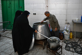 یک افطاری ساده در محله «نیستان سعدی » - شیراز
