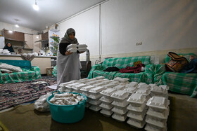 یک افطاری ساده در محله «نیستان سعدی » - شیراز
