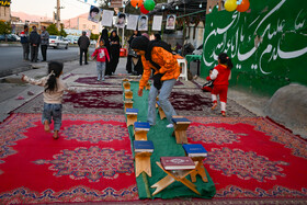 یک افطاری ساده در محله «نیستان سعدی » - شیراز
