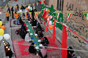 یک افطاری ساده در محله «نیستان سعدی » - شیراز
