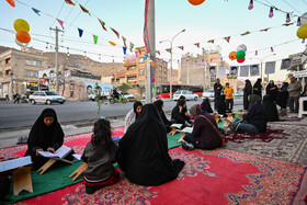 یک افطاری ساده در محله «نیستان سعدی » - شیراز
