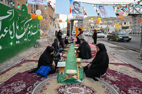 یک افطاری ساده در محله «نیستان سعدی » - شیراز
