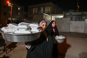 یک افطاری ساده در محله «کوشک میدان » - شیراز
