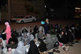 یک افطاری ساده در محله «کوشک میدان » - شیراز
