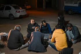 یک افطاری ساده در محله «کوشک میدان » - شیراز
