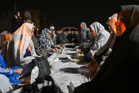 یک افطاری ساده در محله «کوشک میدان » - شیراز
