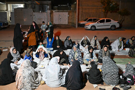 یک افطاری ساده در محله «کوشک میدان » - شیراز
