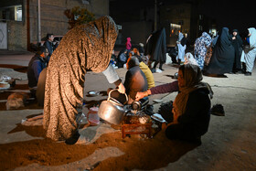 یک افطاری ساده در محله «کوشک میدان » - شیراز
