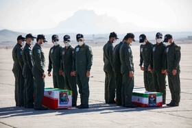 مراسم تشییع شهدای هوانیروز - اصفهان