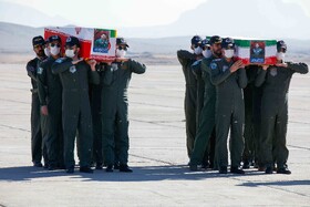 مراسم تشییع شهدای هوانیروز - اصفهان