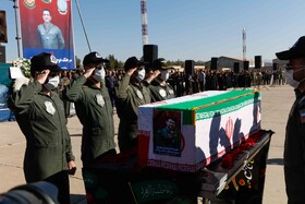 مراسم تشییع شهدای هوانیروز - اصفهان