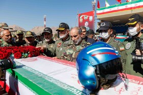 مراسم تشییع شهدای هوانیروز - اصفهان