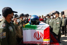 مراسم تشییع شهدای هوانیروز - اصفهان