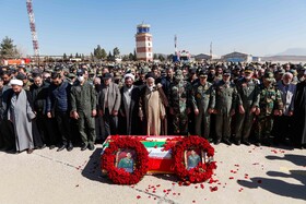مراسم تشییع شهدای هوانیروز - اصفهان