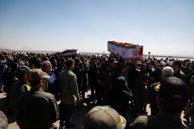 وداع باشکوه با شهدای هوانیروز در اصفهان