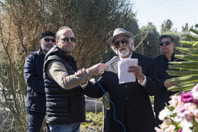 تشییع پیکر علی باباچاهی در بهشت سکینه کرج