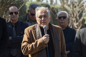 تشییع پیکر علی باباچاهی در بهشت سکینه کرج