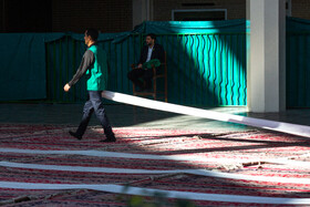 ضیافت افطار در حرم حضرت فاطمه معصومه(س)