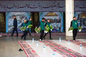 ضیافت افطار در حرم حضرت فاطمه معصومه(س)