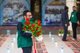 ضیافت افطار در حرم حضرت فاطمه معصومه(س)