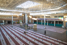 ضیافت افطار در حرم حضرت فاطمه معصومه(س)