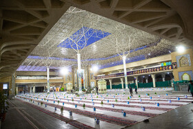 ضیافت افطار در حرم حضرت فاطمه معصومه(س)