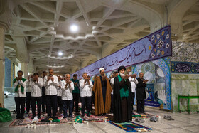 ضیافت افطار در حرم حضرت فاطمه معصومه(س)