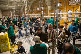 ضیافت افطار در حرم حضرت فاطمه معصومه(س)