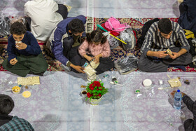 ضیافت افطار در حرم حضرت فاطمه معصومه(س)