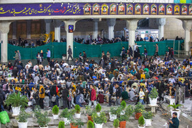 ضیافت افطار در حرم حضرت فاطمه معصومه(س)