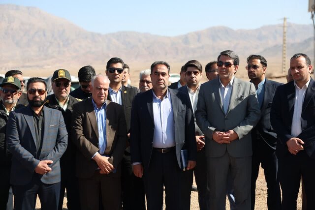 طرح اضطراری تامین آب شهر زرند با حضور استاندار کرمان افتتاح شد