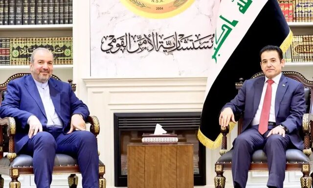 تاکید سفیر ایران و الاعرجی بر تقویت روابط تهران و بغداد