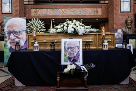 مراسم تشییع پیکر عبدالمجید ارفعی