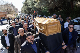 مراسم تشییع پیکر عبدالمجید ارفعی