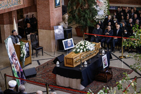 مراسم تشییع پیکر عبدالمجید ارفعی