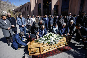 مراسم تشییع پیکر عبدالمجید ارفعی