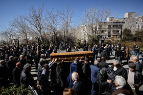 مراسم تشییع پیکر عبدالمجید ارفعی