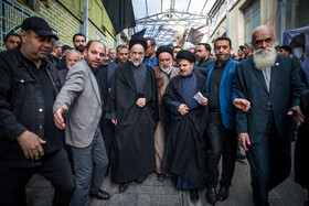 سیدمحمد خاتمی در مراسم تشییع و خاکسپاری آیت‌الله امام‌جمارانی