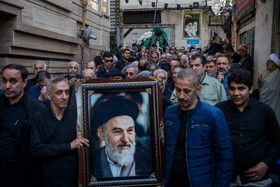 مراسم تشییع و خاکسپاری آیت‌الله امام‌جمارانی