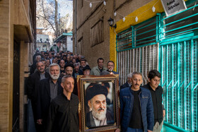 مراسم تشییع و خاکسپاری آیت‌الله امام‌جمارانی