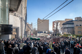 مراسم تشییع و خاکسپاری آیت‌الله امام‌جمارانی