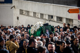 مراسم تشییع و خاکسپاری آیت‌الله امام‌جمارانی