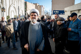 مراسم تشییع و خاکسپاری آیت‌الله امام‌جمارانی