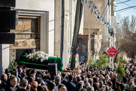 مراسم تشییع و خاکسپاری آیت‌الله امام‌جمارانی