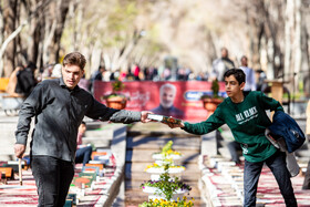 مراسم جزخوانی قرآن کریم در گذر فرهنگی چهارباغ - اصفهان