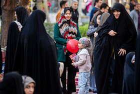 مراسم جزخوانی قرآن کریم در گذر فرهنگی چهارباغ - اصفهان