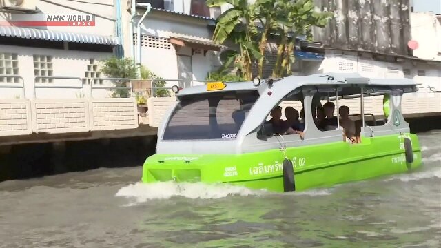 بانکوک، ناوگانی از تاکسی‌های «آبیِ برقی» را آزمایش می‌کند