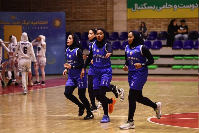 استقلال فاتح اولین دیدار فینال لیگ برتر بسکتبال زنان